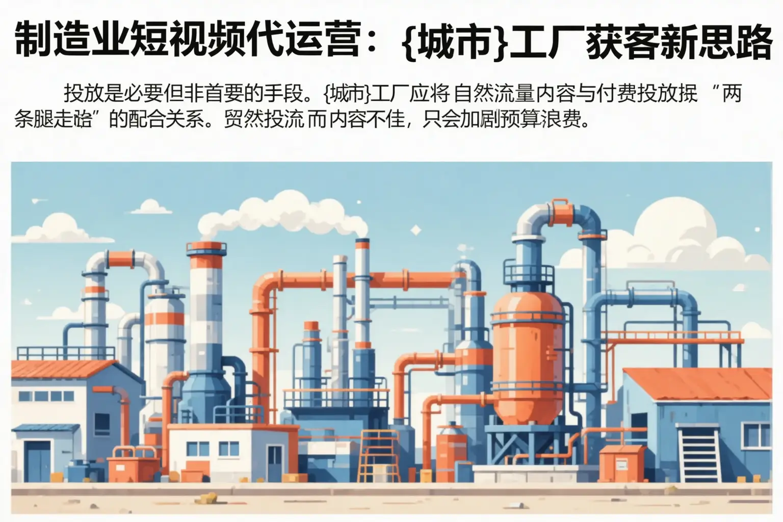 制造业短视频代运营:西乡塘工厂获客新思路